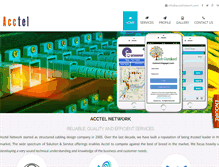 Tablet Screenshot of acctelnetwork.com